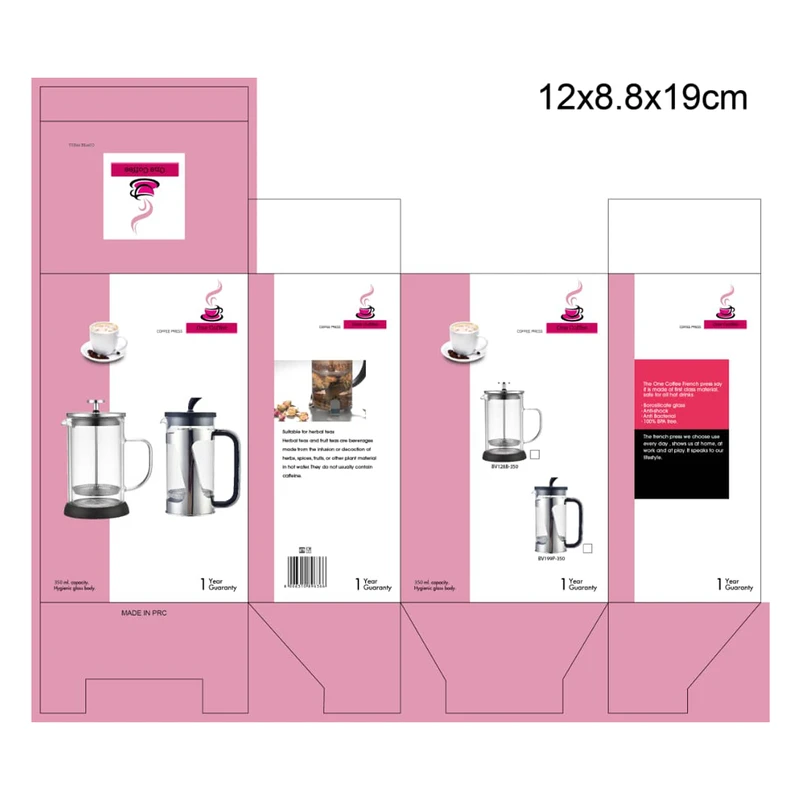 فرنچ پرس وان کافی مدل BV199P-600