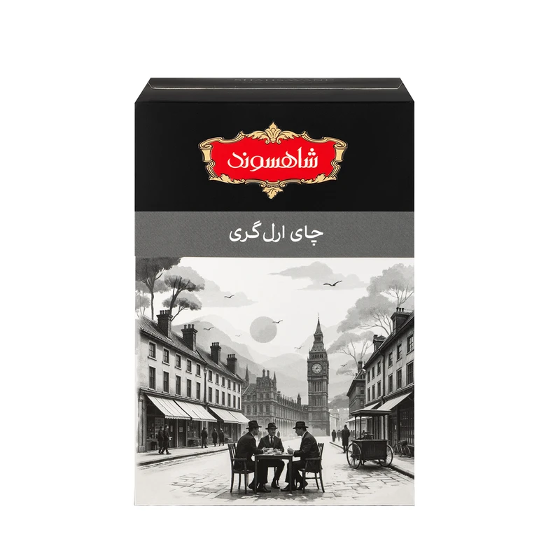 چای سیاه خارجی معطر ارل گری شاهسوند - 100 گرم 