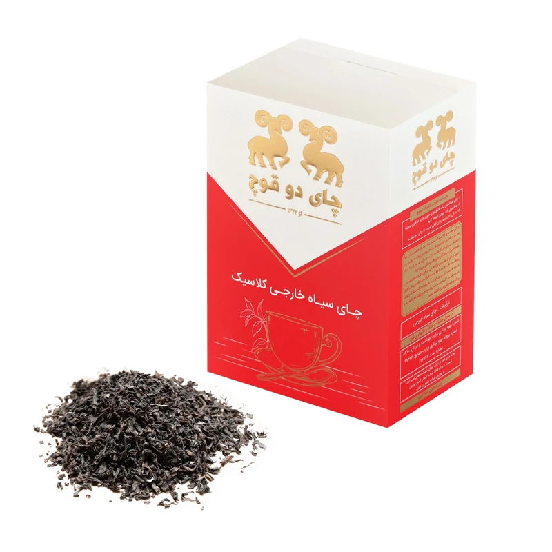چای سیاه خارجی شکسته دوقوچ - 450 گرم بسته 2 عددی