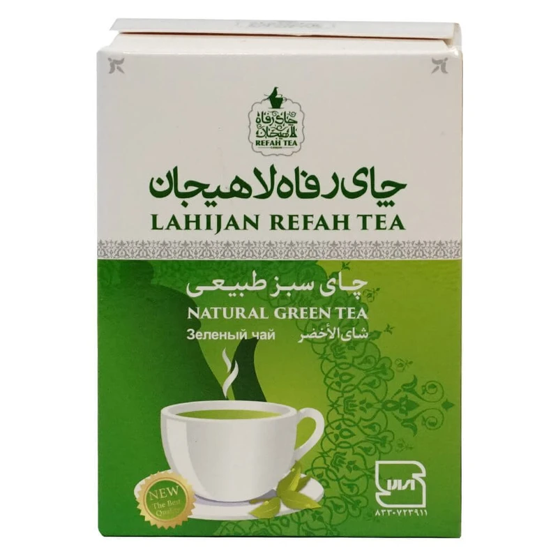 چای سبز رفاه چای رفاه لاهیجان - 100 گرم