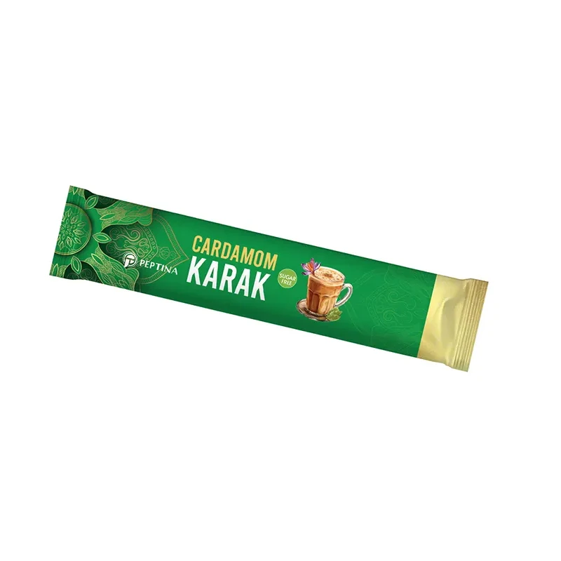 چای کرک هل بدون شکر و شیرین شده استویا پپتینا بسته 10 عددی