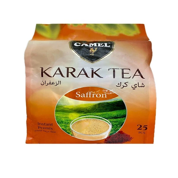 چای کرک کمل زعفرانی - 20 گرم بسته 25 عددی
